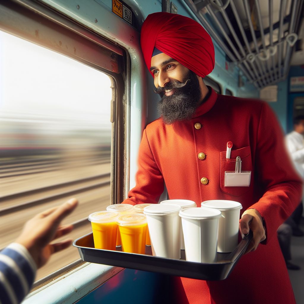 how to order food in train online from restaurants