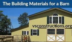 Building Materials for a Timeless Barn