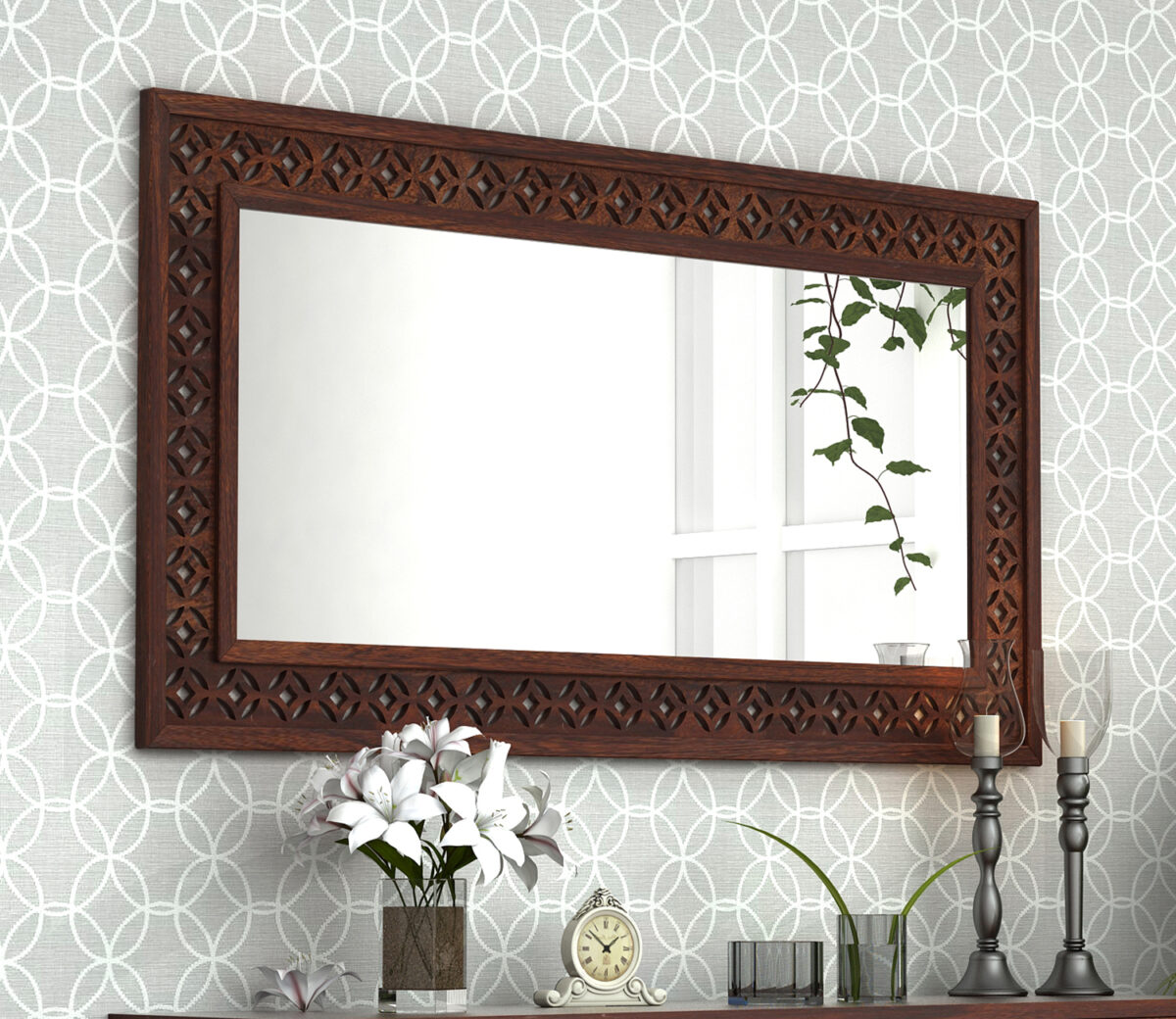 Reflecting Elegance: Unveiling the Purpose of Wall Mirrors with Wooden Street