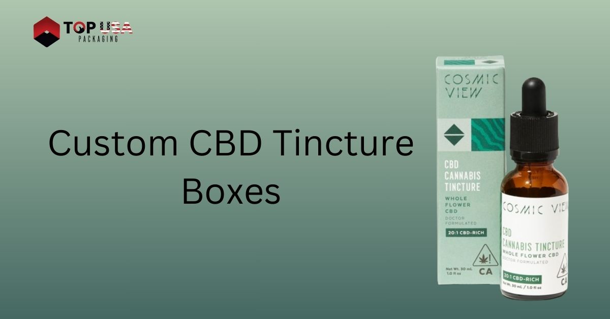 Custom CBD Tincture Boxes