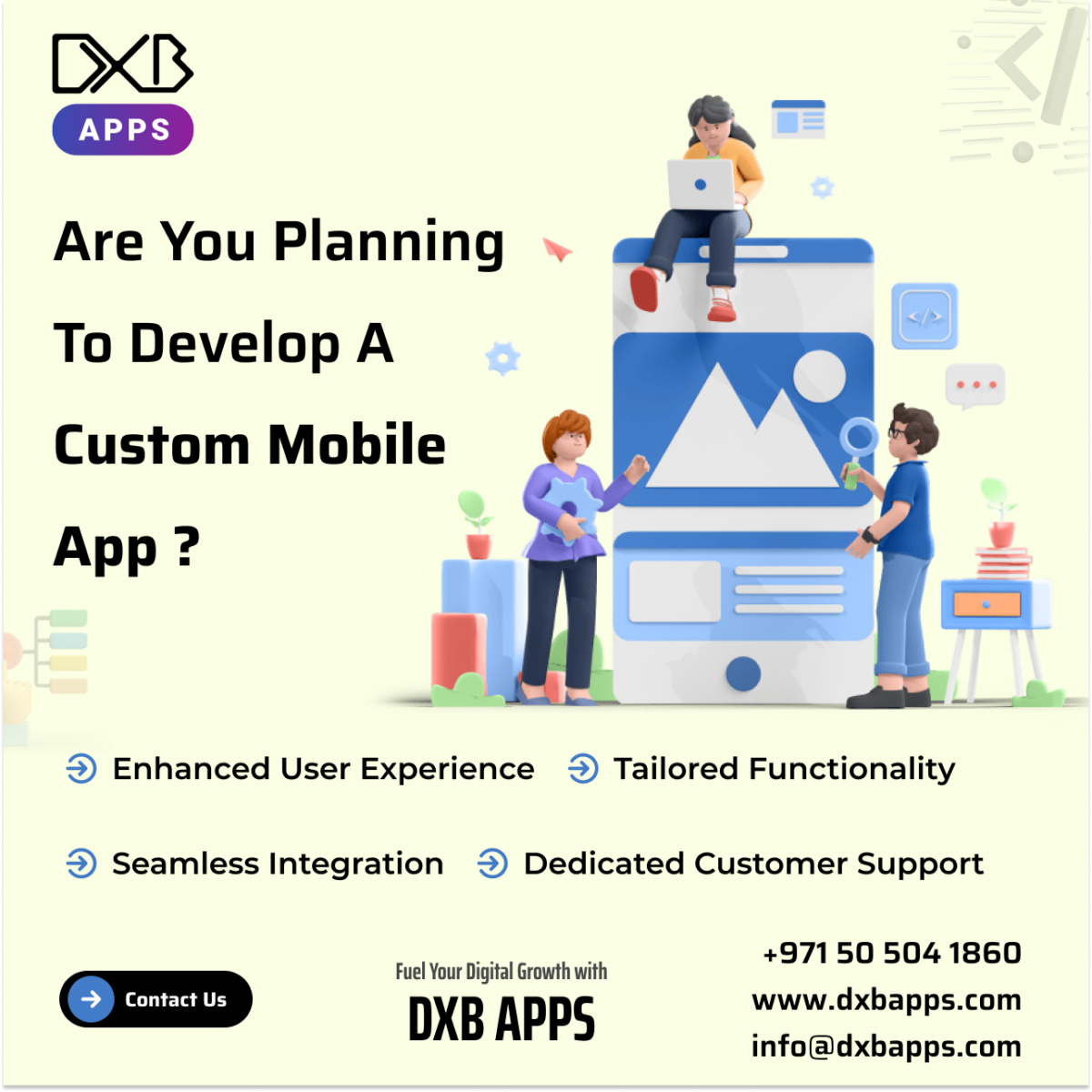 DXB APPS – Enhancing Your Business with mobile app development Dubai