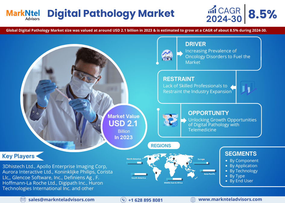 Digital Pathology Market Key Finding, Latest Trends Progression Status, & Revenue Analysis